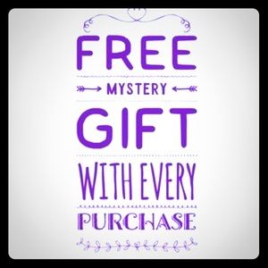 Free gift with every purchase